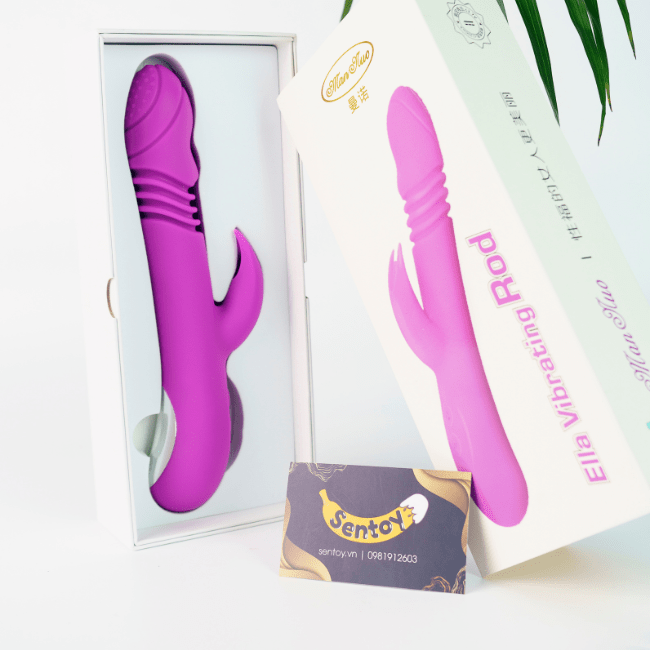 Dương vật giả Ella Vibrating ROD rung thụt cao cấp cho nữ (6)