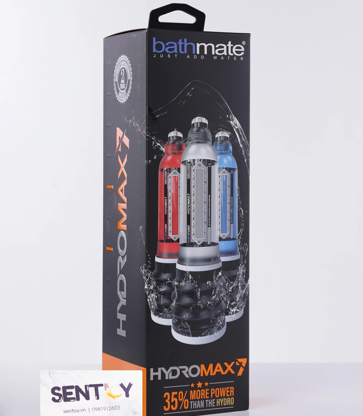 Bathmate Hydomax 7 Brilliant Máy bơm tăng kích thước cậu bé (1)