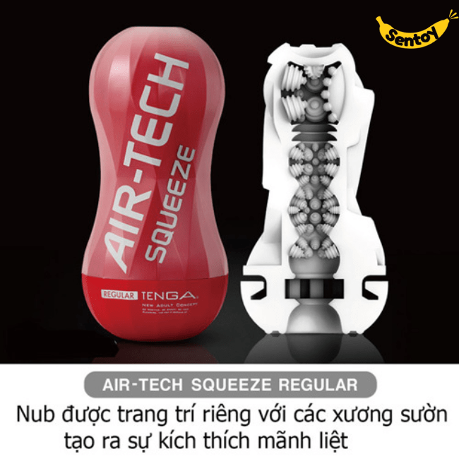 Cốc thủ dâm Tenga Airtech Squeeze sung sướng riêng biệt (2)