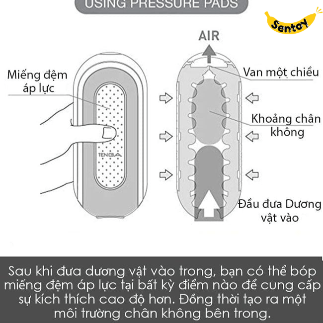 Cốc thủ dâm Tenga Flip Zero âm hộ giả thiết kế 3D như thật (4)