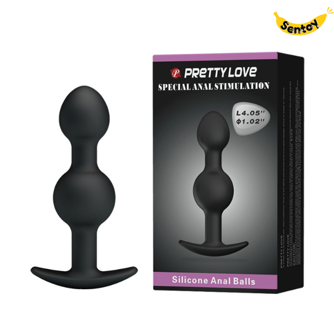 Đồ chơi hậu môn Pretty Love Anal Balls có bi silicone mềm mịn (4)