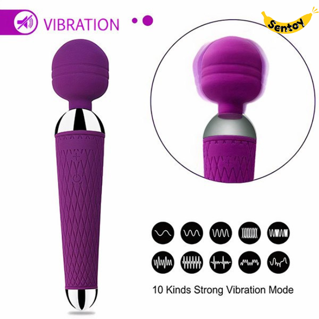 Máy massage tình yêu Mini rung cực mạnh xoay tròn 360 độ (4)