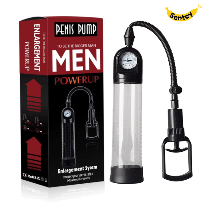 Máy tập bơm tay Penis pump MEN làm dài to dương vật (3)