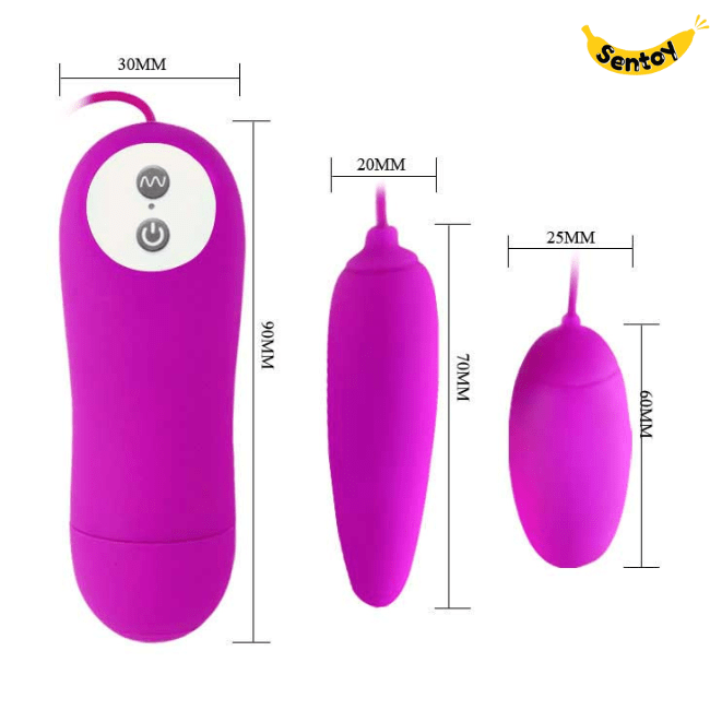 Trứng rung Pretty Love Irma hai đầu silicone rung mạnh (8)