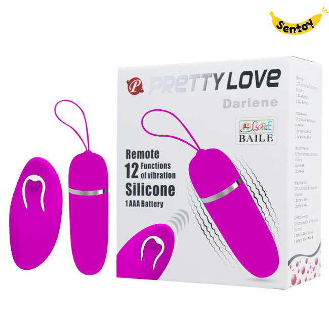 Trứng rung không dây Pretty love Darlene rung 12 chế độ mini (6)