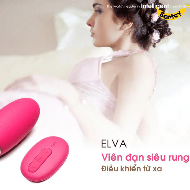 Trứng rung tình yêu Svakom Elva không dây điều khiển từ xa (1)