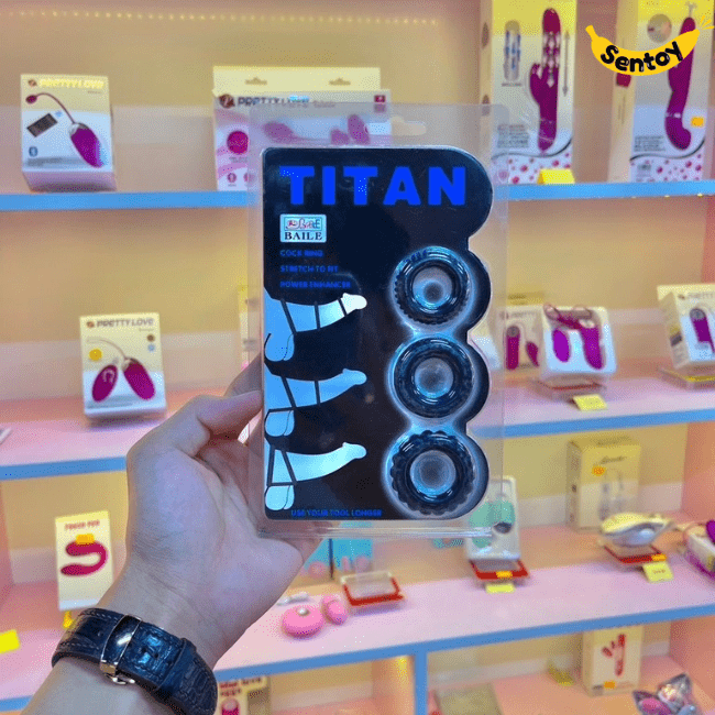 Vòng đeo Titan tăng cương cứng dương vật chống xuất tinh sớm (5)-min