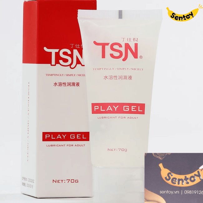 Gel bôi trơn TSN Playgel 70ml chiết xuất 100% tự nhiên (6)