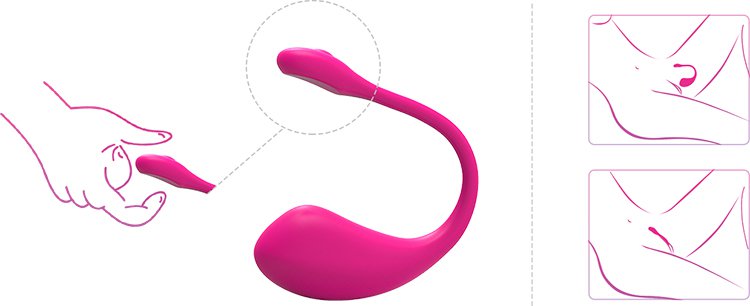 Lovense Lush 2 hơn 100 chế độ rung điều khiển bằng điện thoại