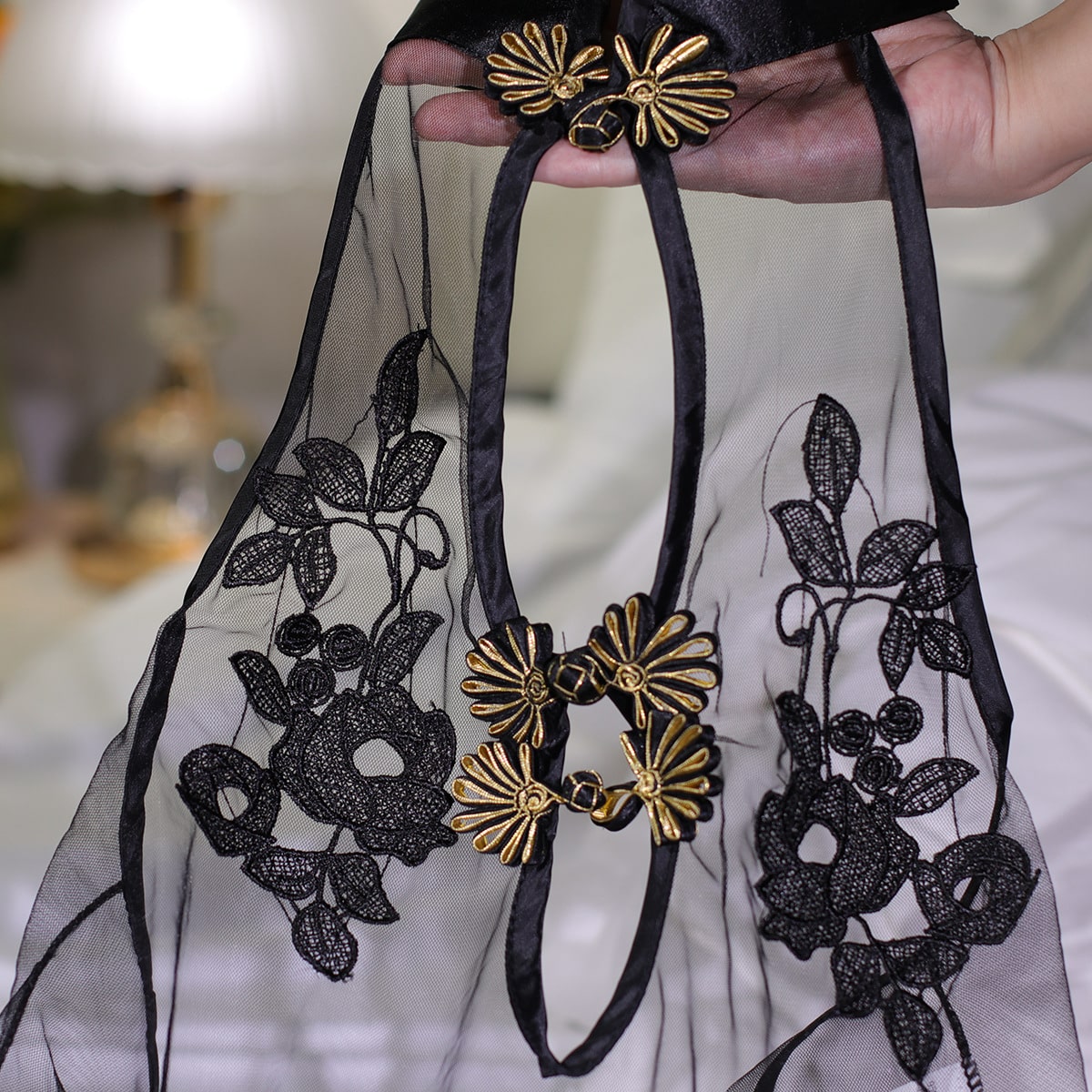 Bộ đồ lót gợi cảm lưới xuyên thấu quyến rũ (11)