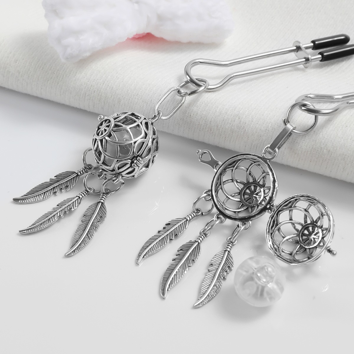 Kẹp núm vú mầu bạc thế hệ mới