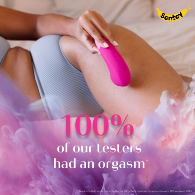 Máy thủ dâm Womanizer Enhance rung kích thích âm vật