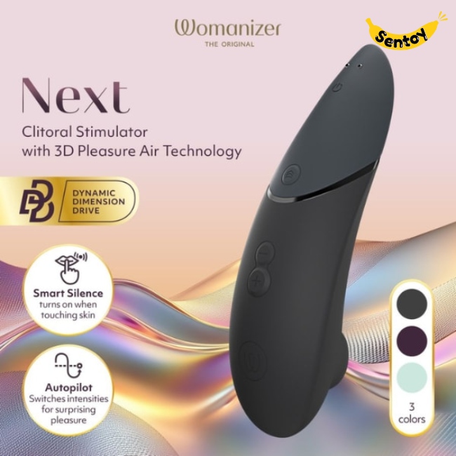 Máy thủ dâm Womanizer Next rung kích thích âm vật