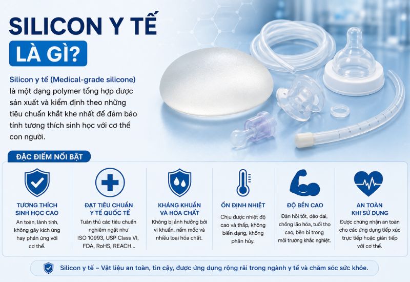 Khái niệm về Silicon y tế