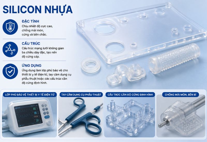 Silicon nhựa